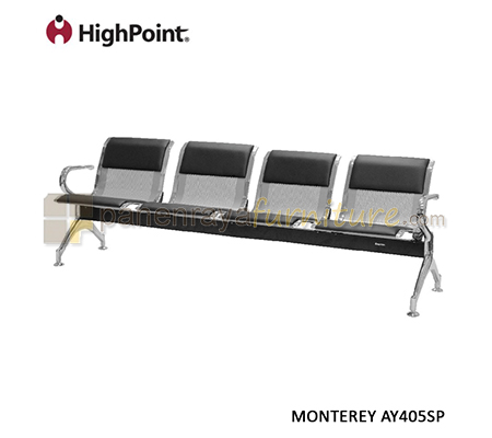 Panen Raya Furniture Kursi Tunggu 4 Seater HighPoint Monterey AY405SP