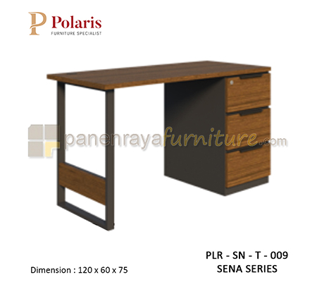 Panen Raya Furniture Meja Kantor Polaris Sena PLR SN T 009 120x60x75