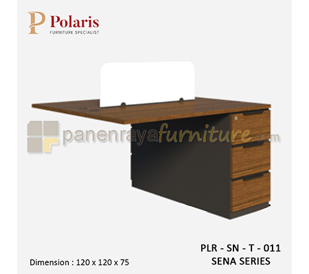 Panen Raya Furniture Workstation Staff Sambungan Polaris Sena PLR SN T 011 120x120x75
