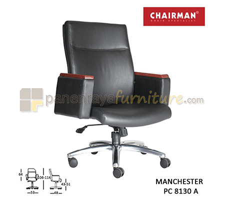 Panen Raya Furniture Kursi Kantor Chairman Manchester PC 8130 A