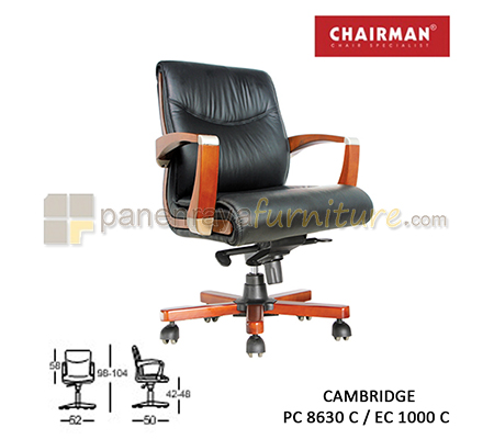 Panen Raya Furniture Kursi Kantor Chairman Cambridge PC 8630 C / EC 1000 C