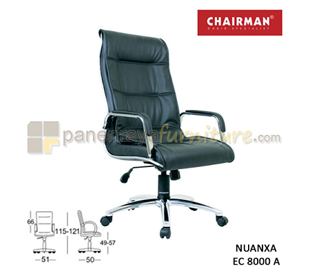 Panen Raya Furniture Kursi Kantor Chairman Nuanxa EC 8000 A
