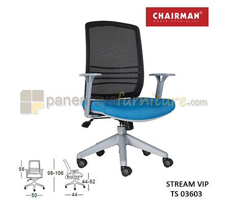 Panen Raya Furniture Kursi Kantor Chairman Stream VIP TS 03603
