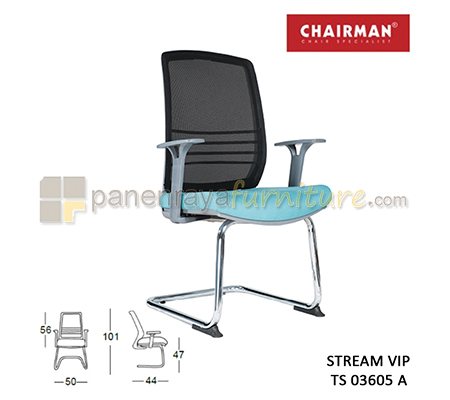 Panen Raya Furniture Kursi Kantor Chairman Stream VIP TS 03605 A
