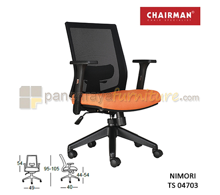 Panen Raya Furniture Kursi Kantor Chairman Nimori TS 04703