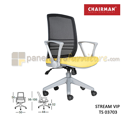 Panen Raya Furniture Kursi Kantor Chairman Stream VIP TS 03703