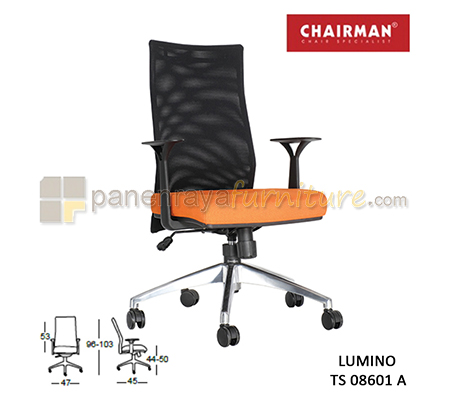 Panen Raya Furniture Kursi Kantor Chairman Lumino TS 08601 A