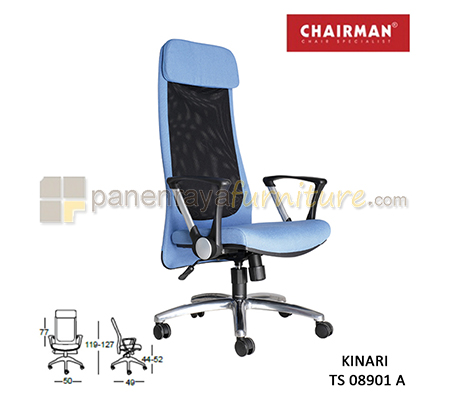 Panen Raya Furniture Kursi Kantor Chairman Kinari TS 08901 A
