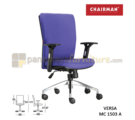 Panen Raya Furniture Kursi Kantor Chairman Versa MC 1503 BA