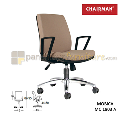 Panen Raya Furniture Kursi Kantor Chairman Mobica MC 1803 A