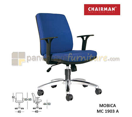 Panen Raya Furniture Kursi Kantor Chairman Mobica MC 1903 A