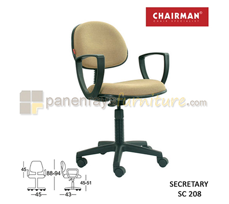 Panen Raya Furniture Kursi Kantor Chairman Secretary SC 208