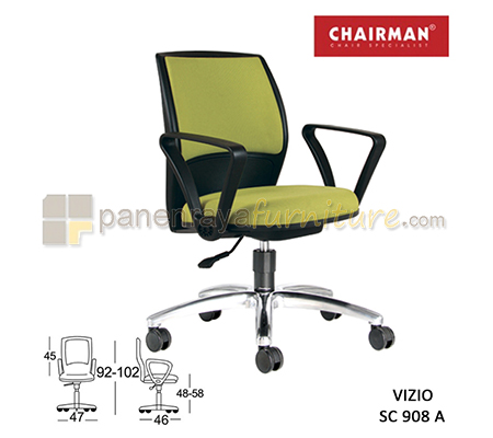 Panen Raya Furniture Kursi Kantor Chairman Vizio SC 908 A