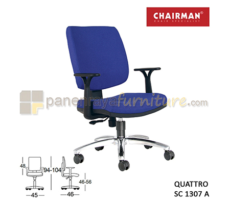 Panen Raya Furniture Kursi Kantor Chairman Quattro SC 1307 A