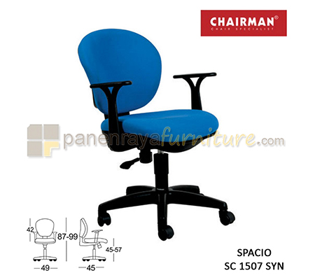 Panen Raya Furniture Kursi Kantor Chairman Spacio SC 1507 SYN / SC 1507