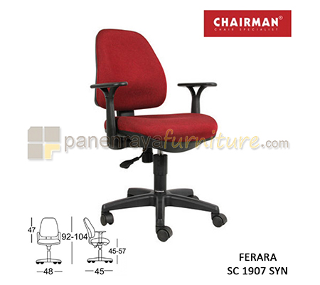 Panen Raya Furniture Kursi Kantor Chairman Ferara SC 1907 SYN