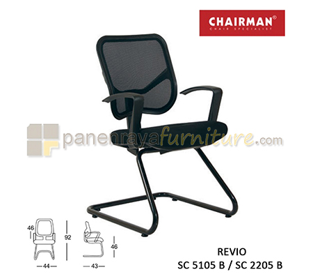 Panen Raya Furniture Kursi Kantor Chairman Revio SC 5105 B / SC 2205 B