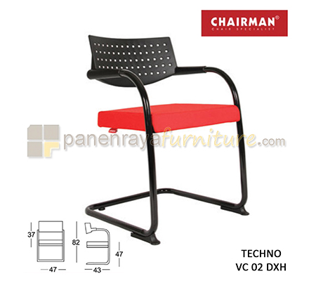 Panen Raya Furniture Kursi Kantor Chairman Techno VC 02 DXH / NC 02 DX