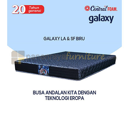 Panen Raya Furniture Central Foam Galaxy SF Biru 20cm Full Busa