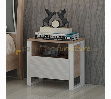 Panen Raya Nakas Siantano NK 596 50x40x50 White-Natural