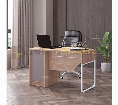 Panen Raya Furniture Meja Kantor Siantano OT 155 120x60x75 Natural