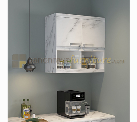 Panen Raya Rak Dapur Atas Siantano KC01 A1 Marble 80x35x80