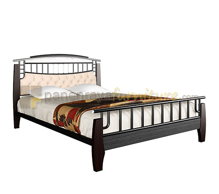 Panen Raya Furniture Ranjang Siantano Kathleen 180x200 Walnut