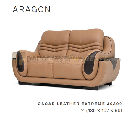 Panen Raya Furniture Sofa 2 Seater Morres Aragon