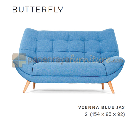 Panen Raya Furniture Sofa 2 Seater Morres Butterfly