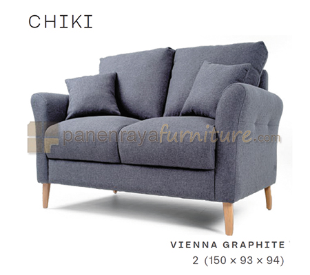Panen Raya Furniture Sofa 2 Seater Morres Chiki