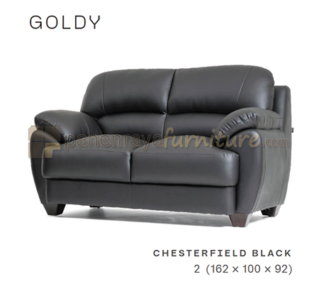 Panen Raya Furniture Sofa 2 Seater Morres Goldy