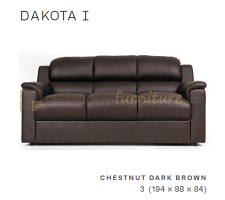 Panen Raya Furniture Sofa 3 Seater Morres Dakota I