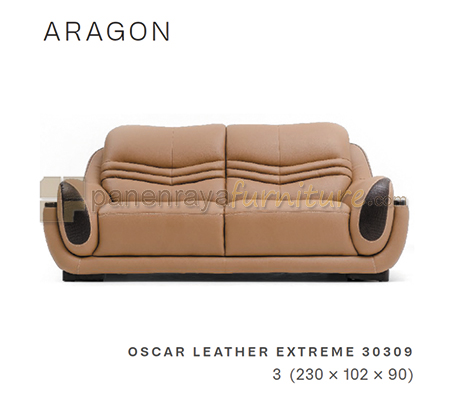 Panen Raya Furniture Sofa 3 Seater Morres Aragon
