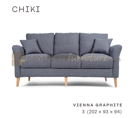 Panen Raya Furniture Sofa 3 Seater Morres Chiki