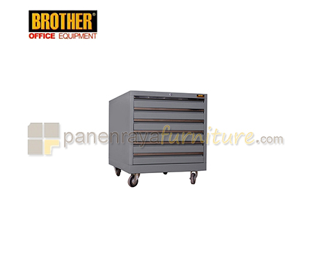 Panen Raya Furniture Plan File Brother B 601 Grey 70x95x78 6 laci