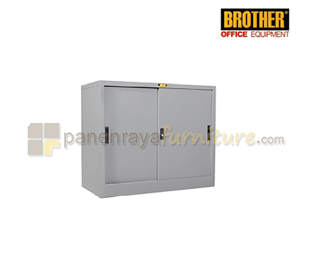 Panen Raya Furniture Lemari Arsip Besi Brother B 305 Grey 90x45x91.5