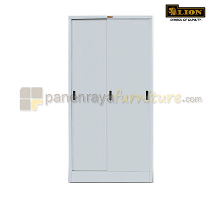 Panen Raya Furniture Lemari Arsip Besi LION L 33 A Grey 915x457x1830