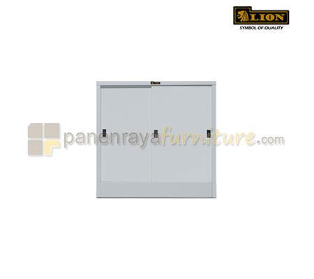 Panen Raya Furniture Lemari Arsip Besi LION L 31 Grey 915x457x915
