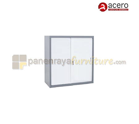 Panen Raya Furniture Lemari Arsip Besi Acero AA H36SL Grey-Light Grey 85x40x90