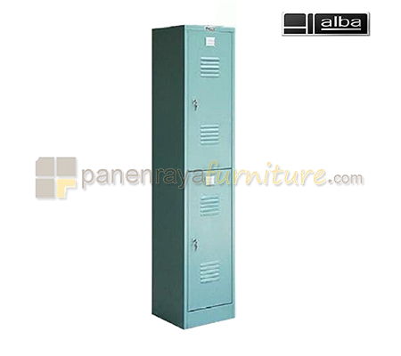 Panen Raya Furniture Locker Besi ALBA LC 502 Grey 380x380x1830