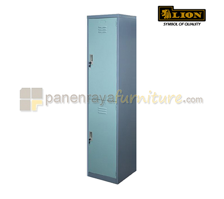 Panen Raya Furniture Locker Besi Lion L 552 Grey 38x38x183