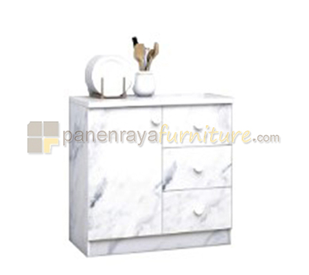 Panen Raya Rak Dapur Bawah Popular KSB 8052 Marble 80x47x76
