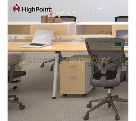 Panen Raya Furniture Workstation Staff 8 Seater HighPoint Clarion WSCL 08 1470 560x140x75