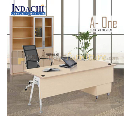 Panen Raya Furniture Meja Kantor Direktur Indachi A One DD 200-CR A O / DD 180-CR A O / DD 160-CR A O 