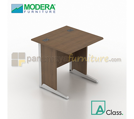 Panen Raya Furniture Meja Komputer Modera AOD 7575 Walnut 75x75x75
