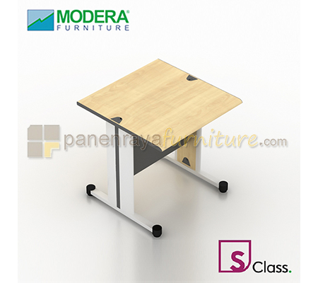 Panen Raya Furniture Meja Kantor Modera SOD 7575 Maple 75x75x75