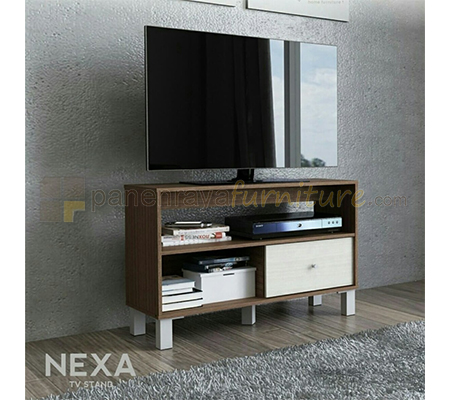 Panen Raya Meja TV Activ Nexa RTV 80 Natural Oak-Tsugawood Ash 80x30x52